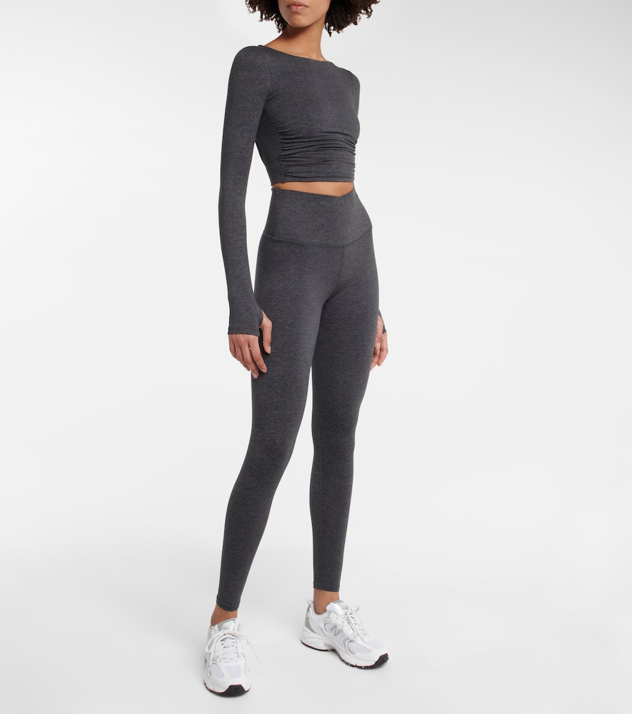 Always Warm Sloan cropped jersey top