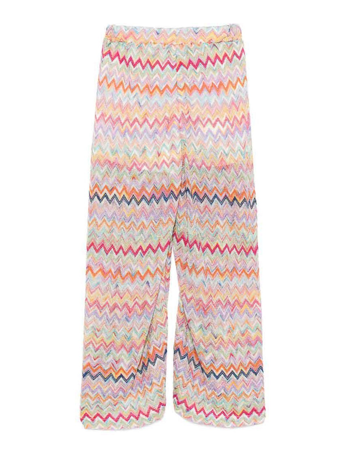 Trousers With Zigzag Pattern