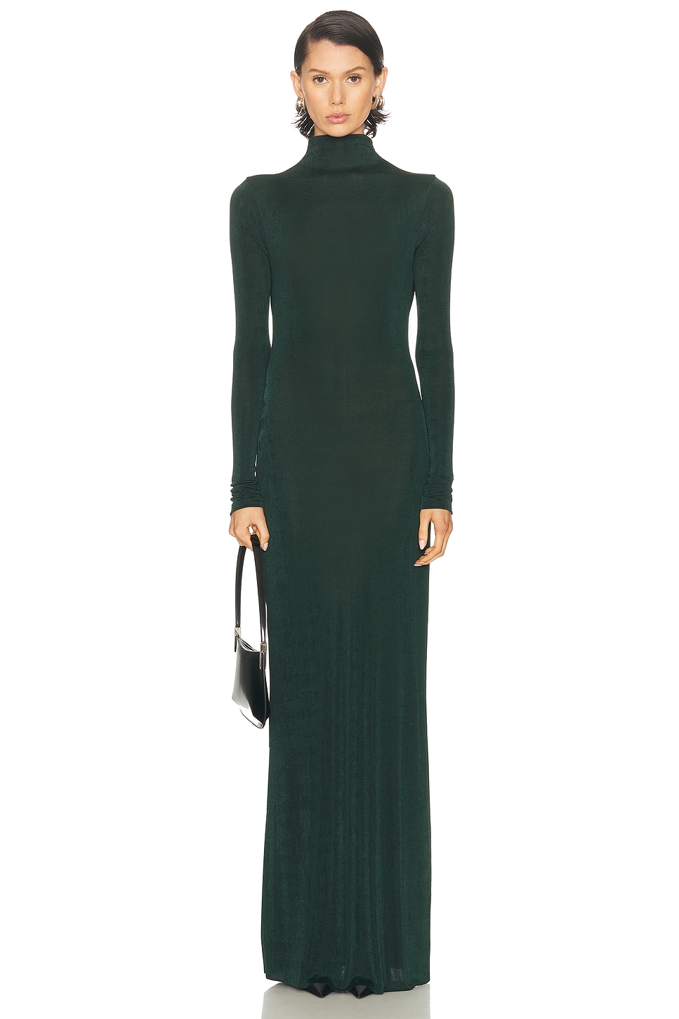 SEROYA Kim Maxi Dress in Green