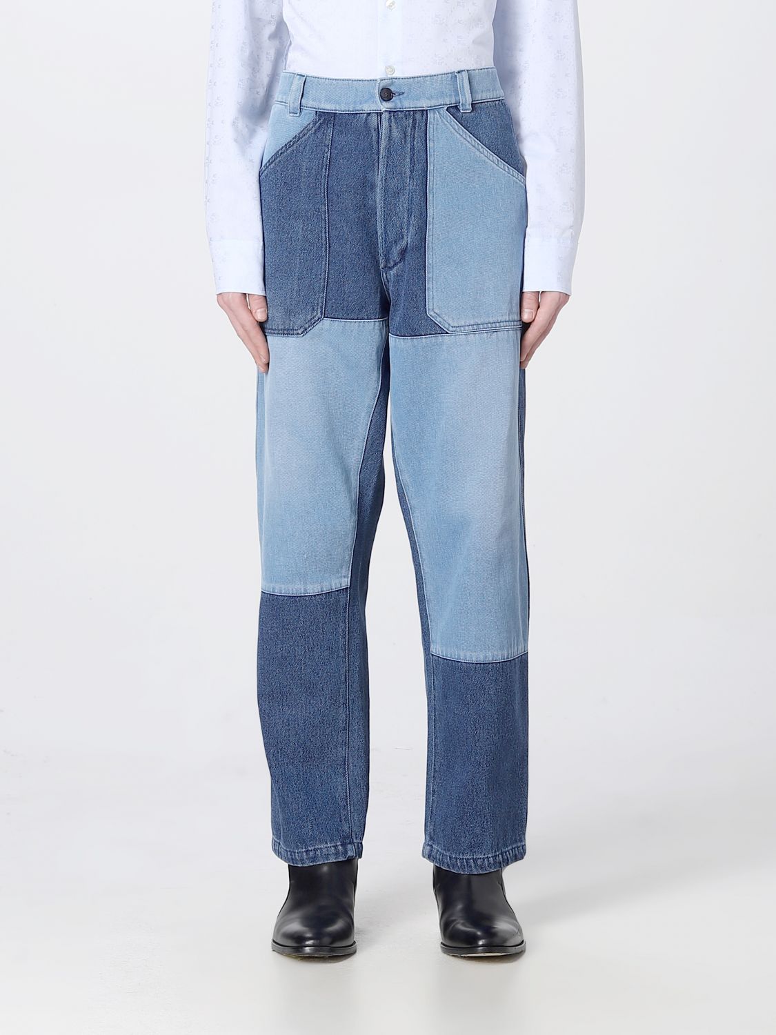 Jeans Men color Blue