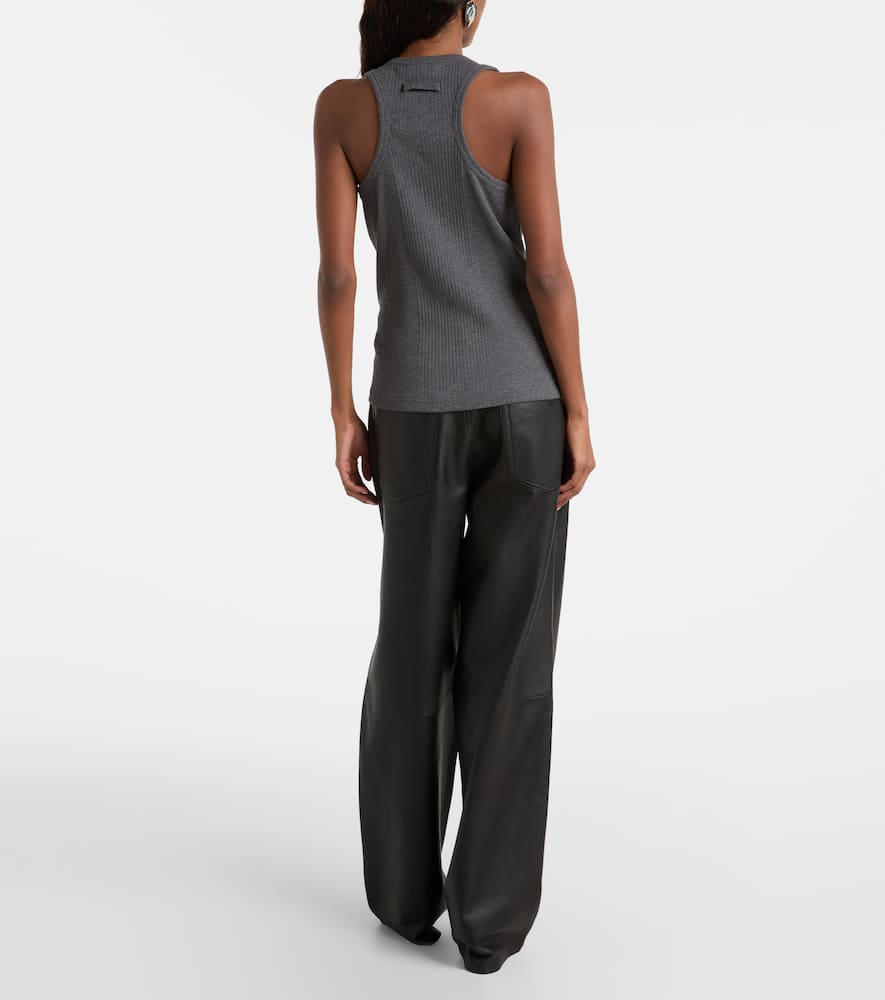 Cotton jersey tank top