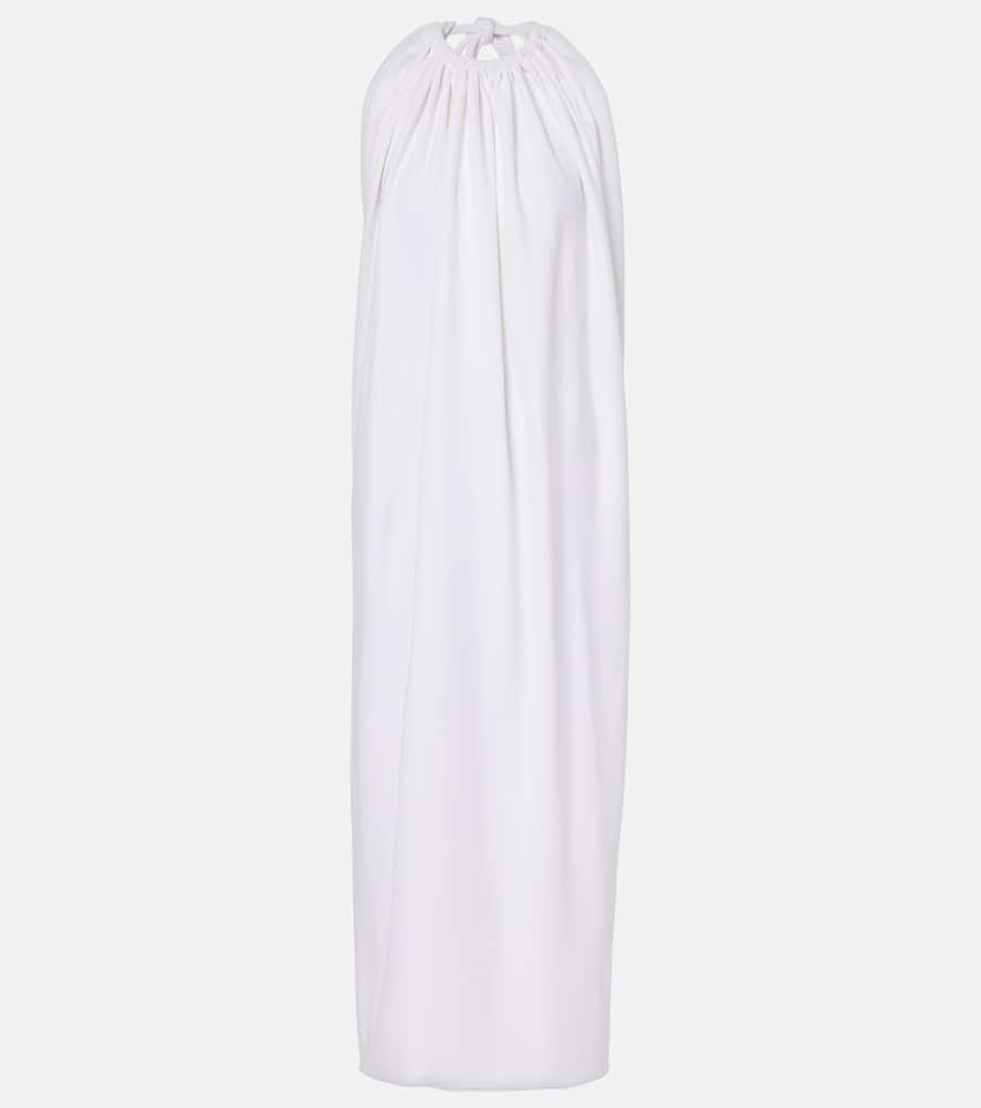 Alceste draped halterneck maxi dress