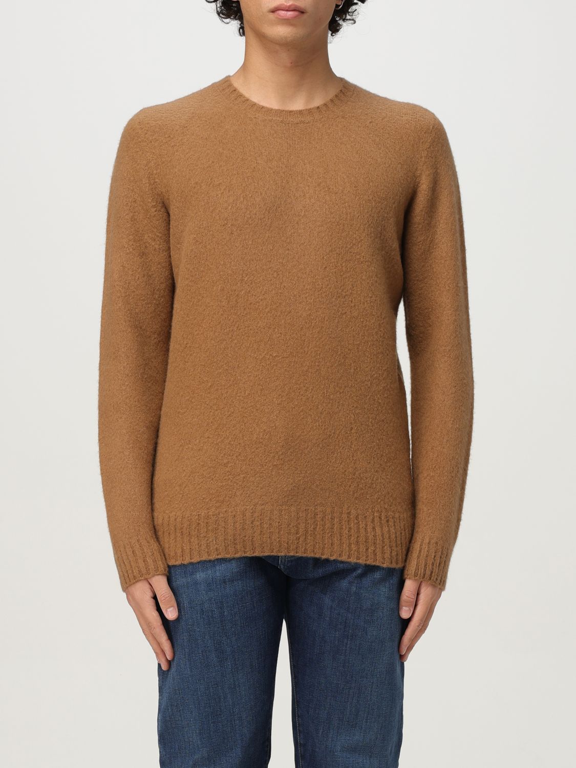 Cardigan Men color Denim