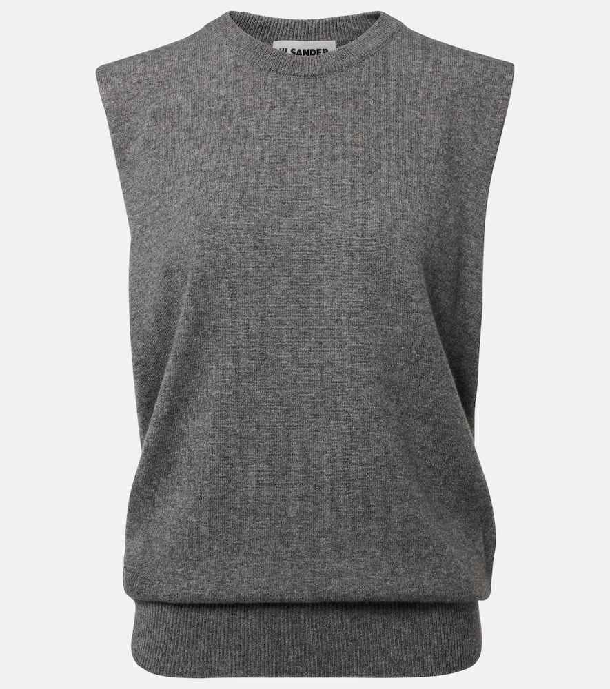 Cashmere sweater vest