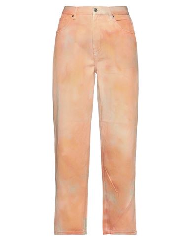 Woman Jeans Salmon pink Size 26 Cotton