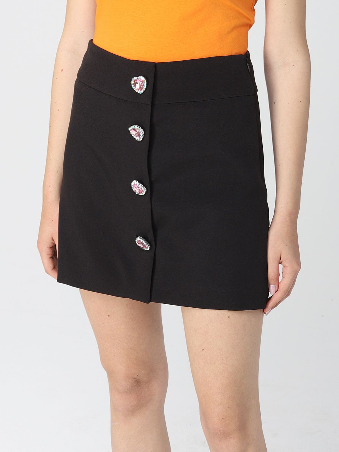 Skirt Women colour Black