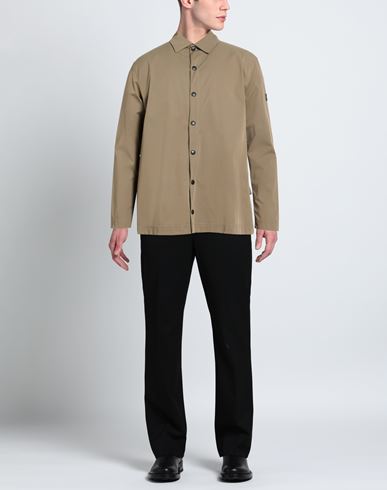 Bl.11 Block Eleven Man Shirt Khaki Size M Polyamide, Elastane