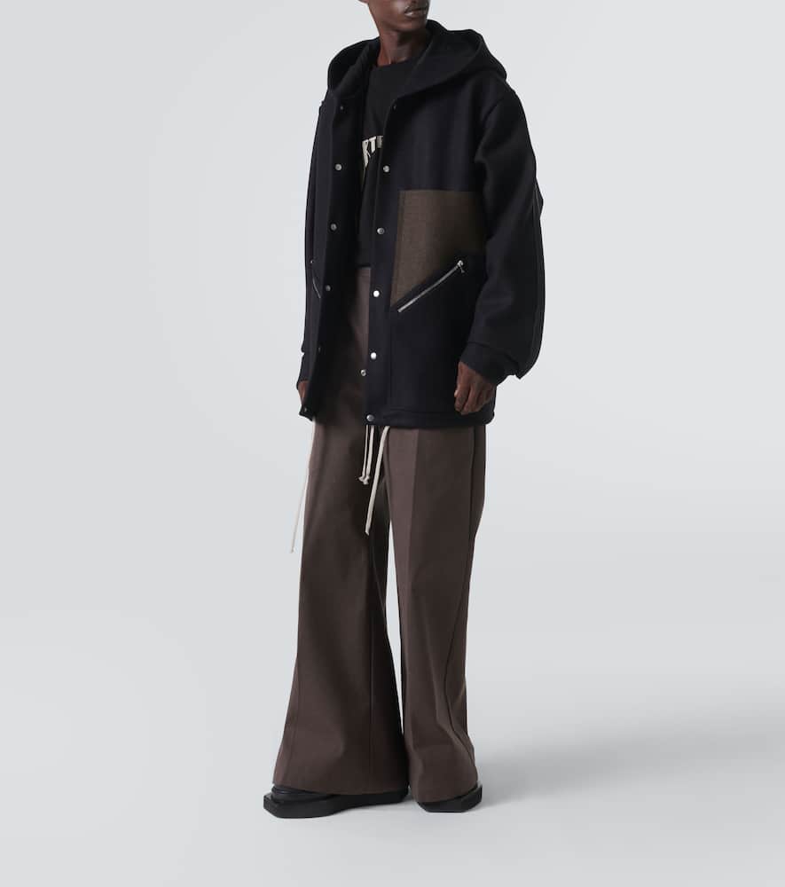 Bela cotton wide-leg pants