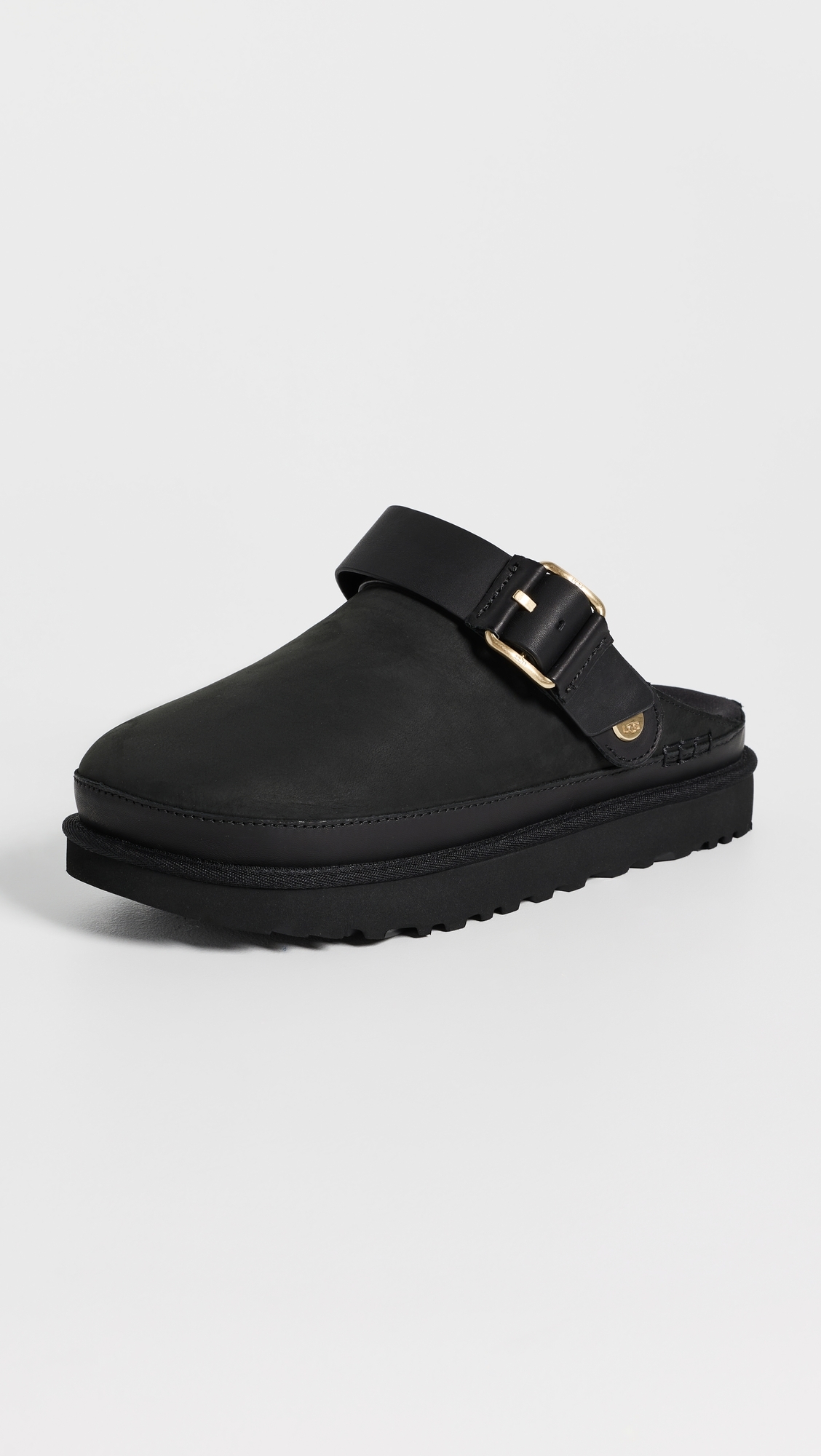Goldenstar Villa Clogs Black