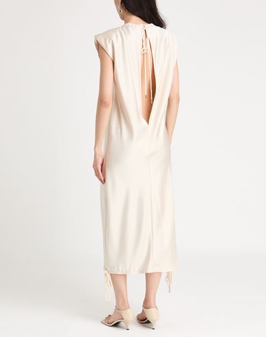 Woman Maxi dress Ivory Size 2 Polyester