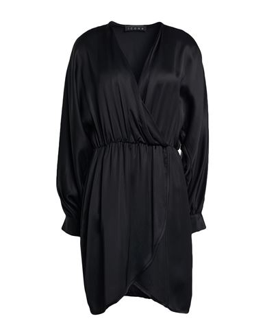 Woman Mini dress Black Size 8 Viscose