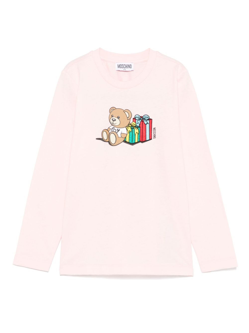 Teddy Bear-print T-shirt - Pink