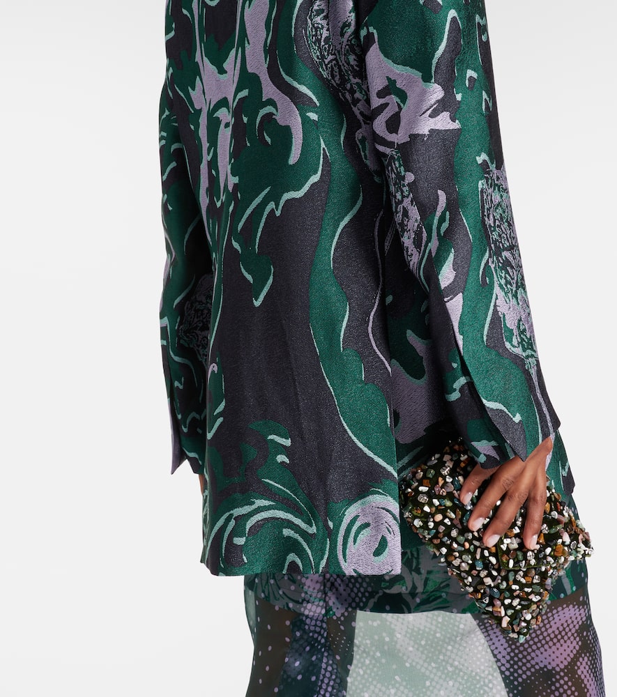 Printed blazer
