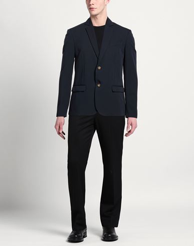 Man Blazer Midnight blue Size M Polyester, Viscose, Elastane