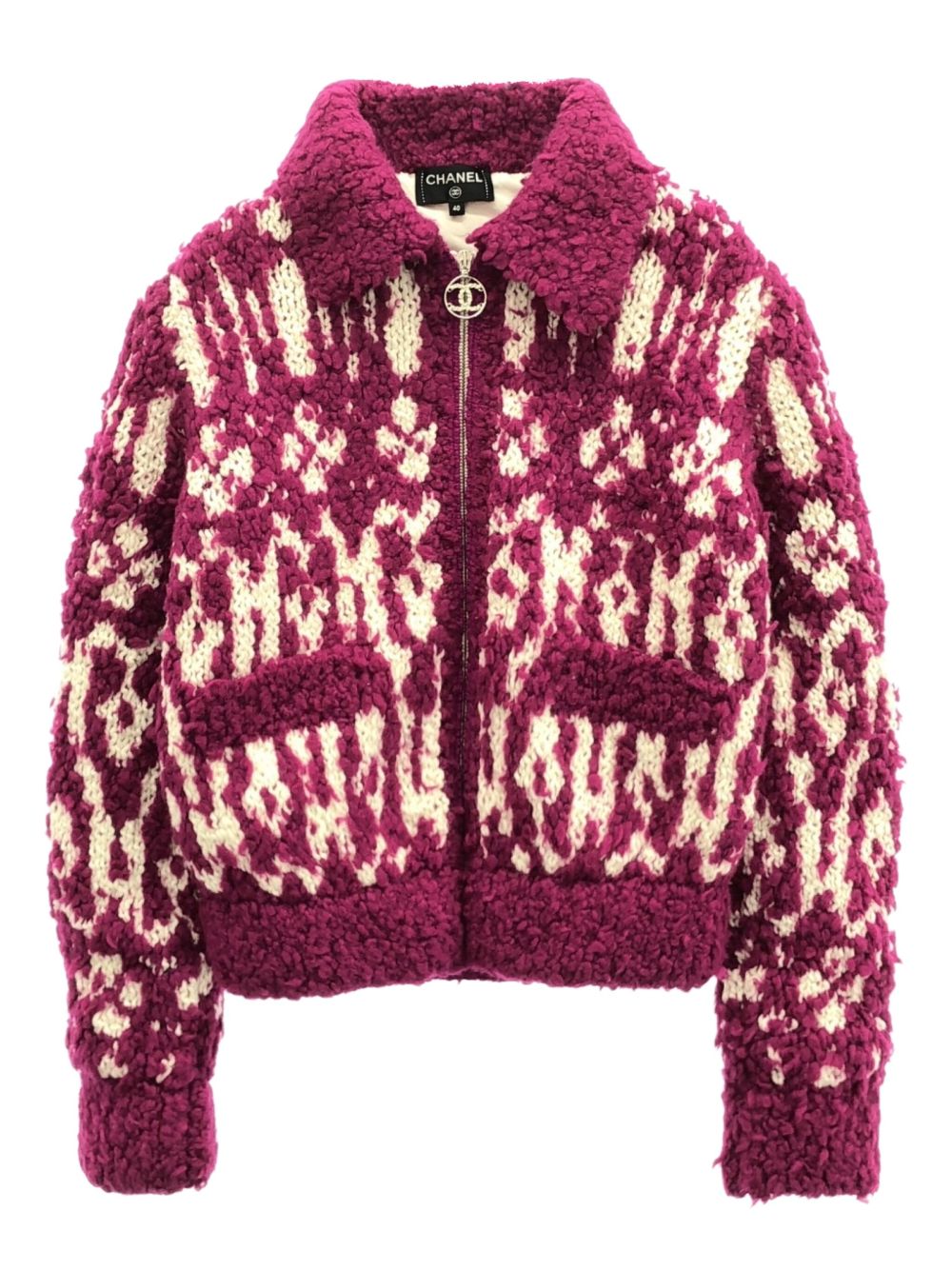 10's knitted jacket - Pink
