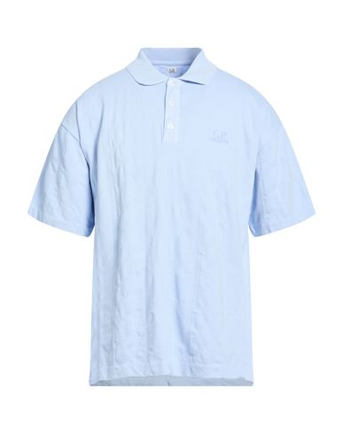 C. p. Company Man Polo shirt Light blue Size M Cotton