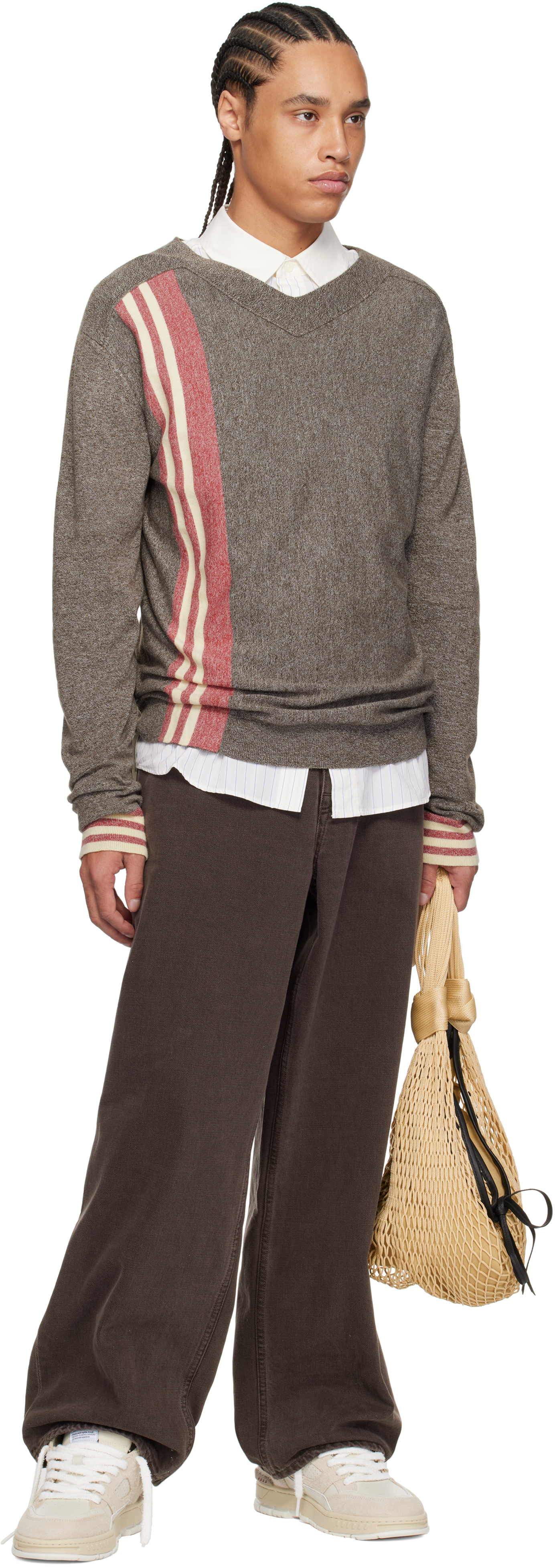 Axel Arigato Beige Area Lo Fluffy Sneakers
