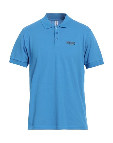 Man Polo shirt Azure