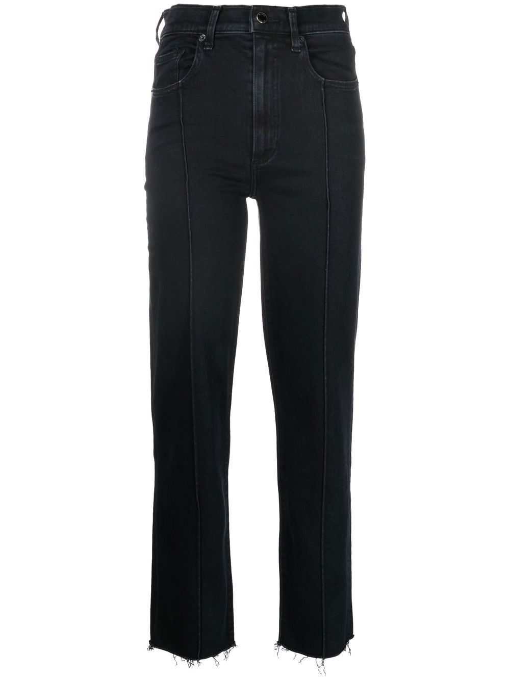 Amelia straight-leg cut jeans - Blue