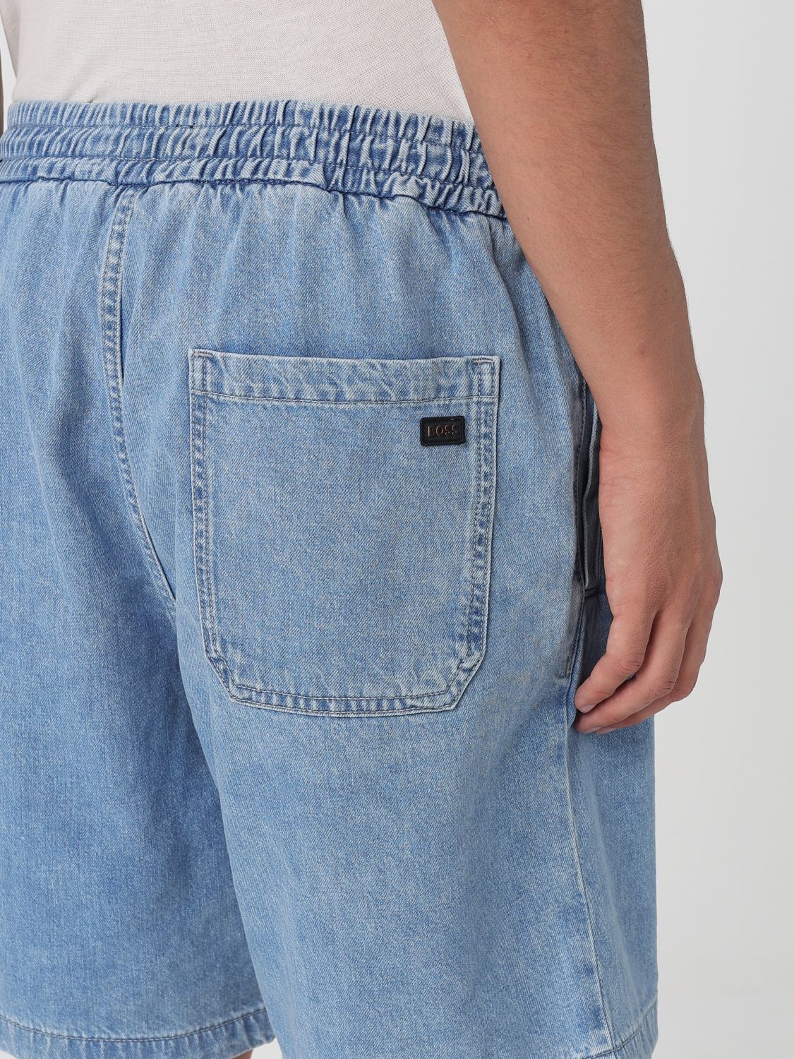 BOSS denim shorts - Blue