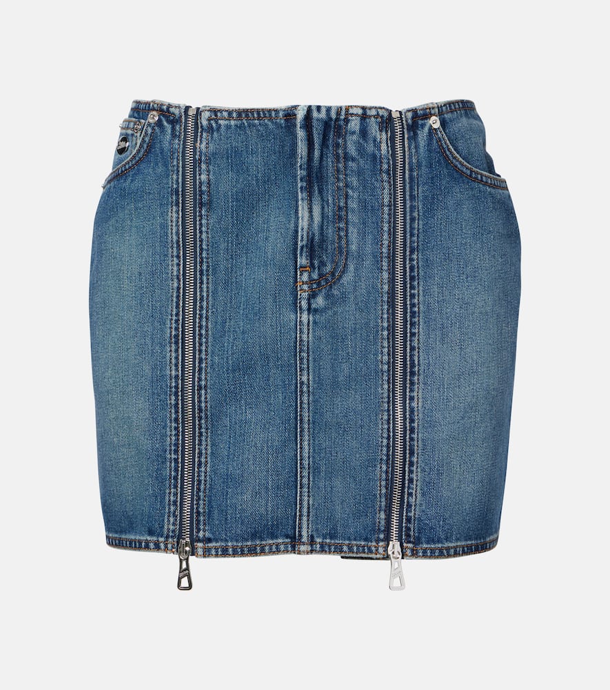 Denim miniskirt