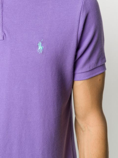 Piqué cotton polo shirt