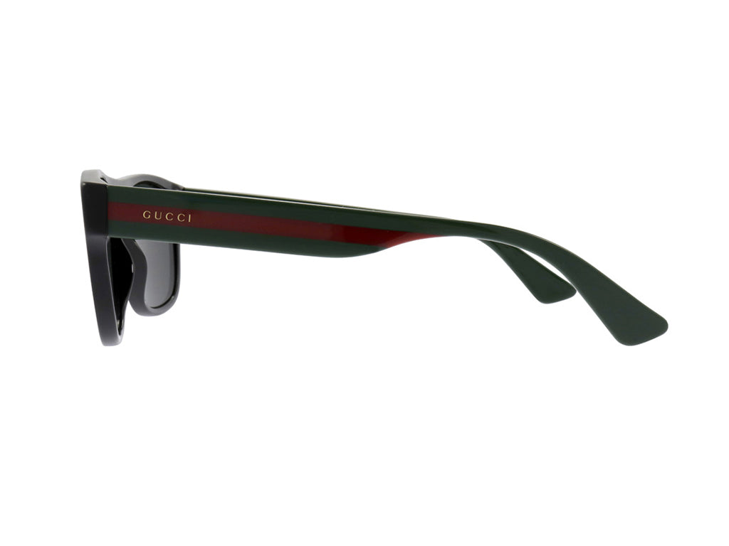 Gucci Man Gucci GG0341S 001 Sunglasses Acetate Black Grey Squared Norma