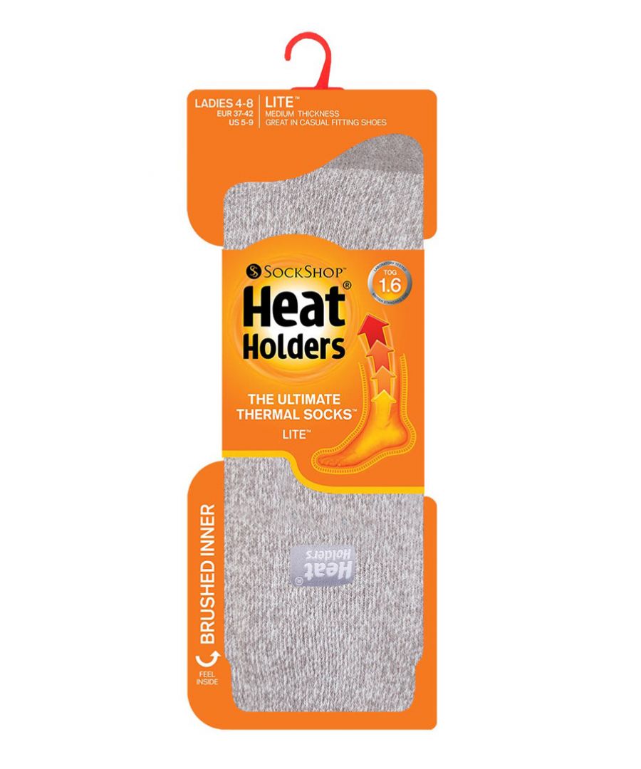 Heat Holders Lite - 3 Pair Multipack Womens Thermal Socks for Winter