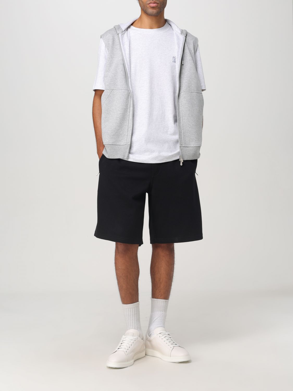Sweatshirt Men color Grey