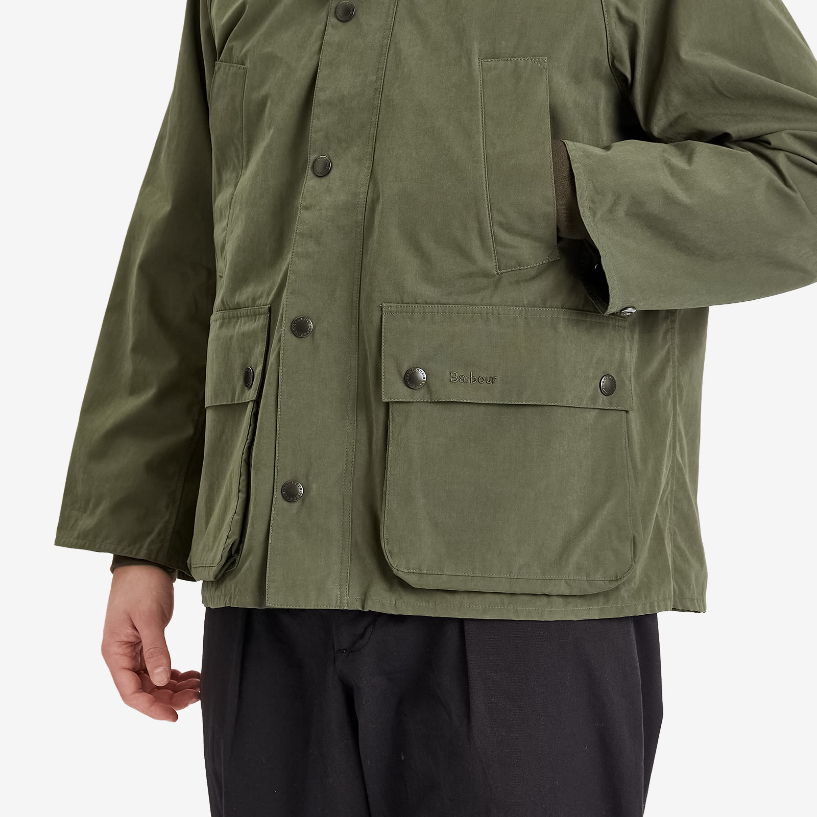 Men's OS Peached Bedale Casual Jacket in Sage