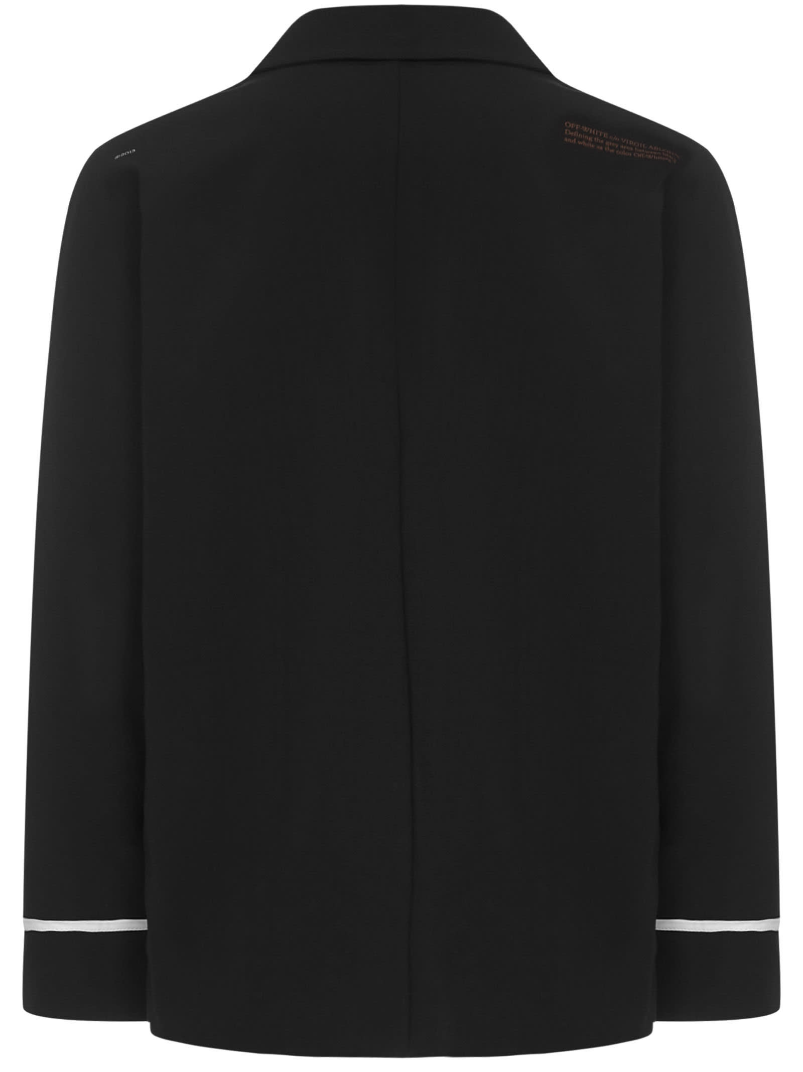 Logo-print pajama shirt