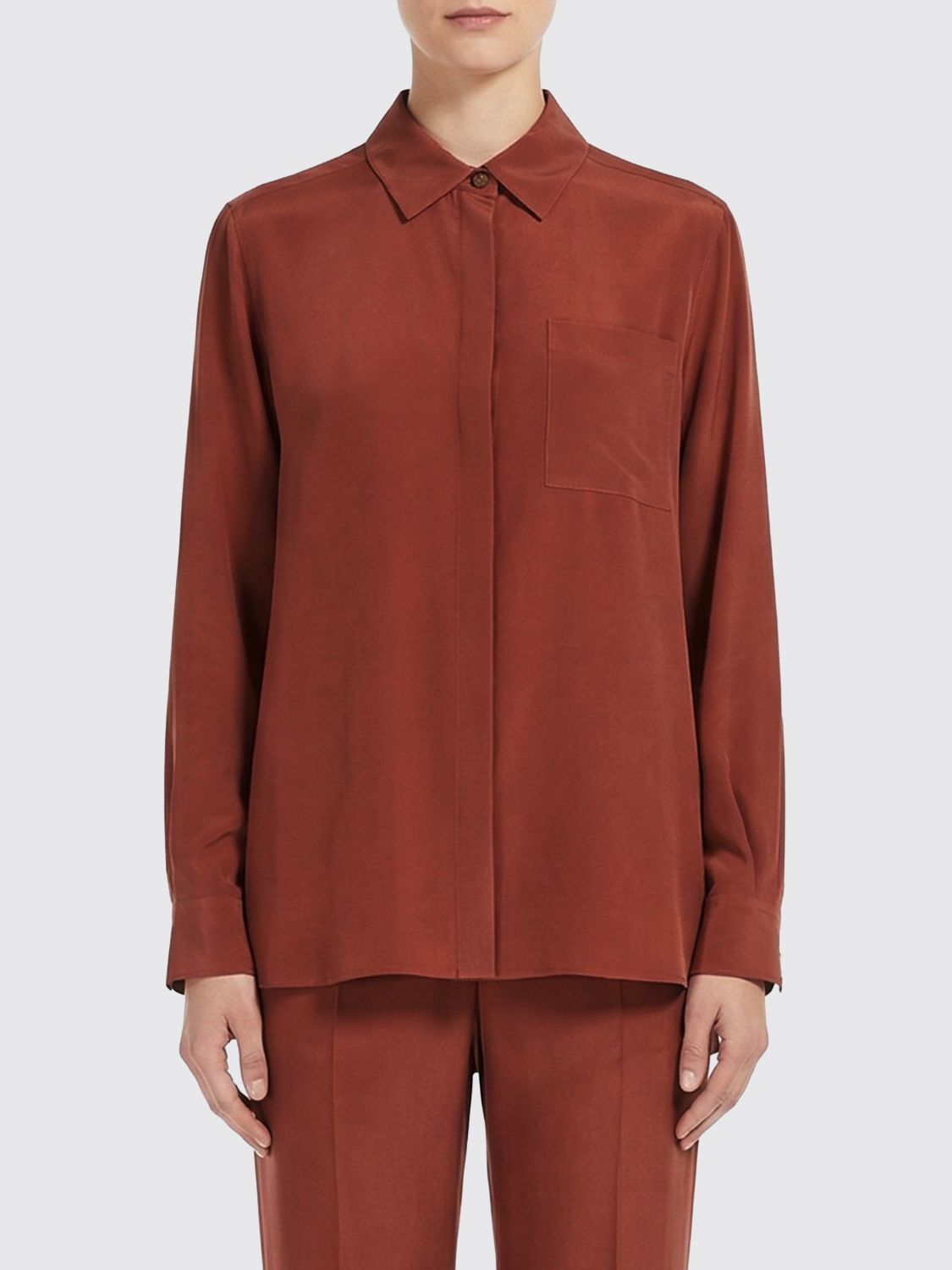 Top Woman color Grey