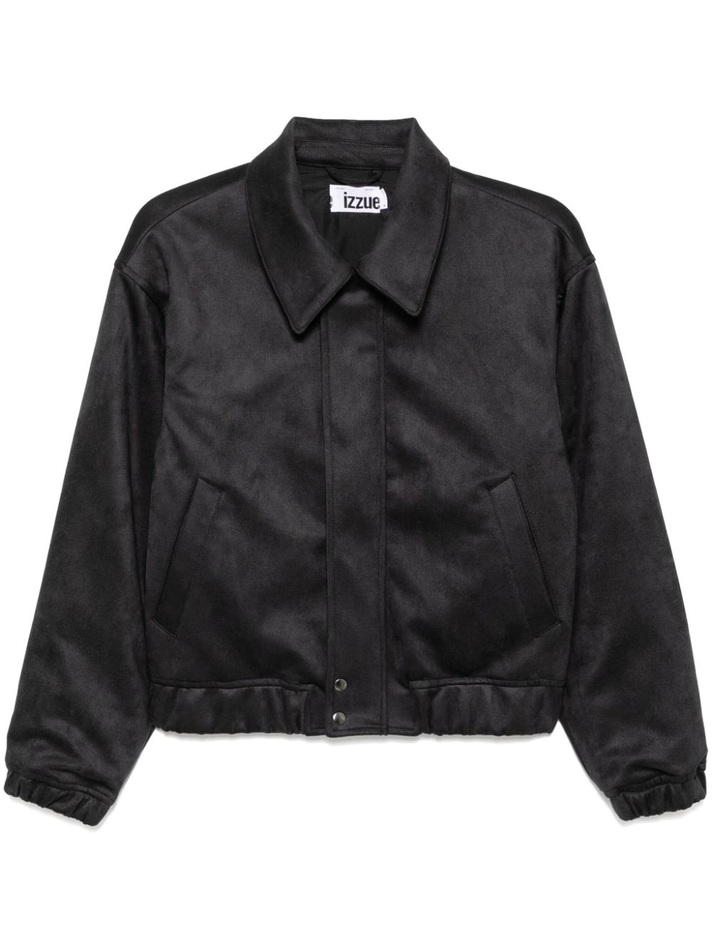 Cropped bomber jacket - Grey