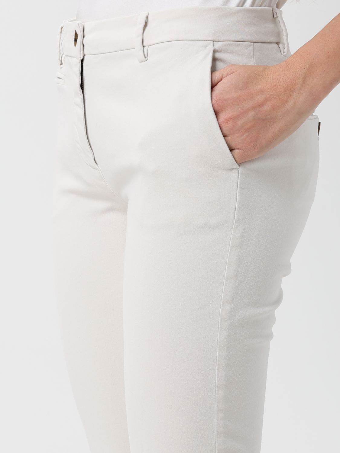 Pants Woman color White