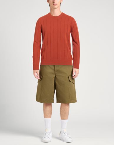Zanone Man Sweater Rust Size 38 Virgin Wool, Cashmere
