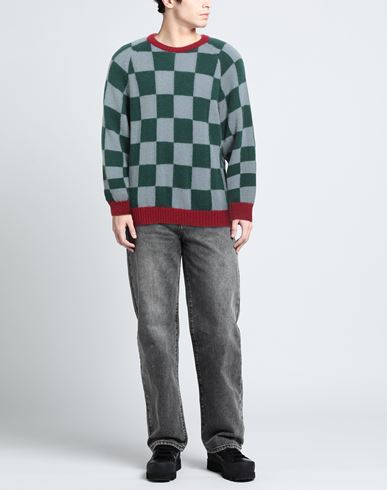 Stockholm (surfboard) Club Man Sweater Green Size XL Acrylic, Mohair wool, Polyamide