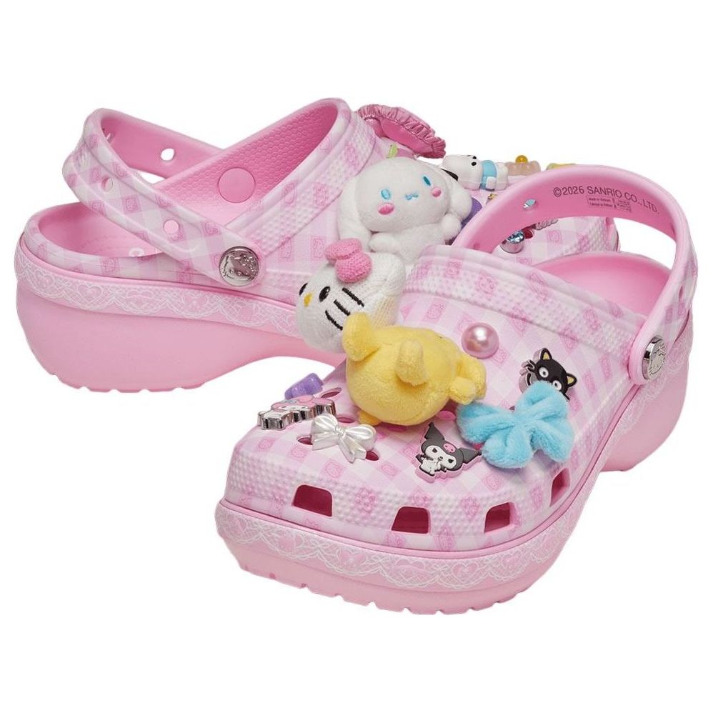 (WMNS) Classic Platform Clog Hello Kitty and Friends 'Multi'