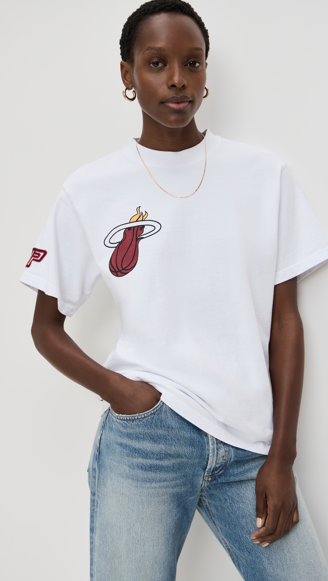 DANNIJOPRO Miami Heat Team Tee White