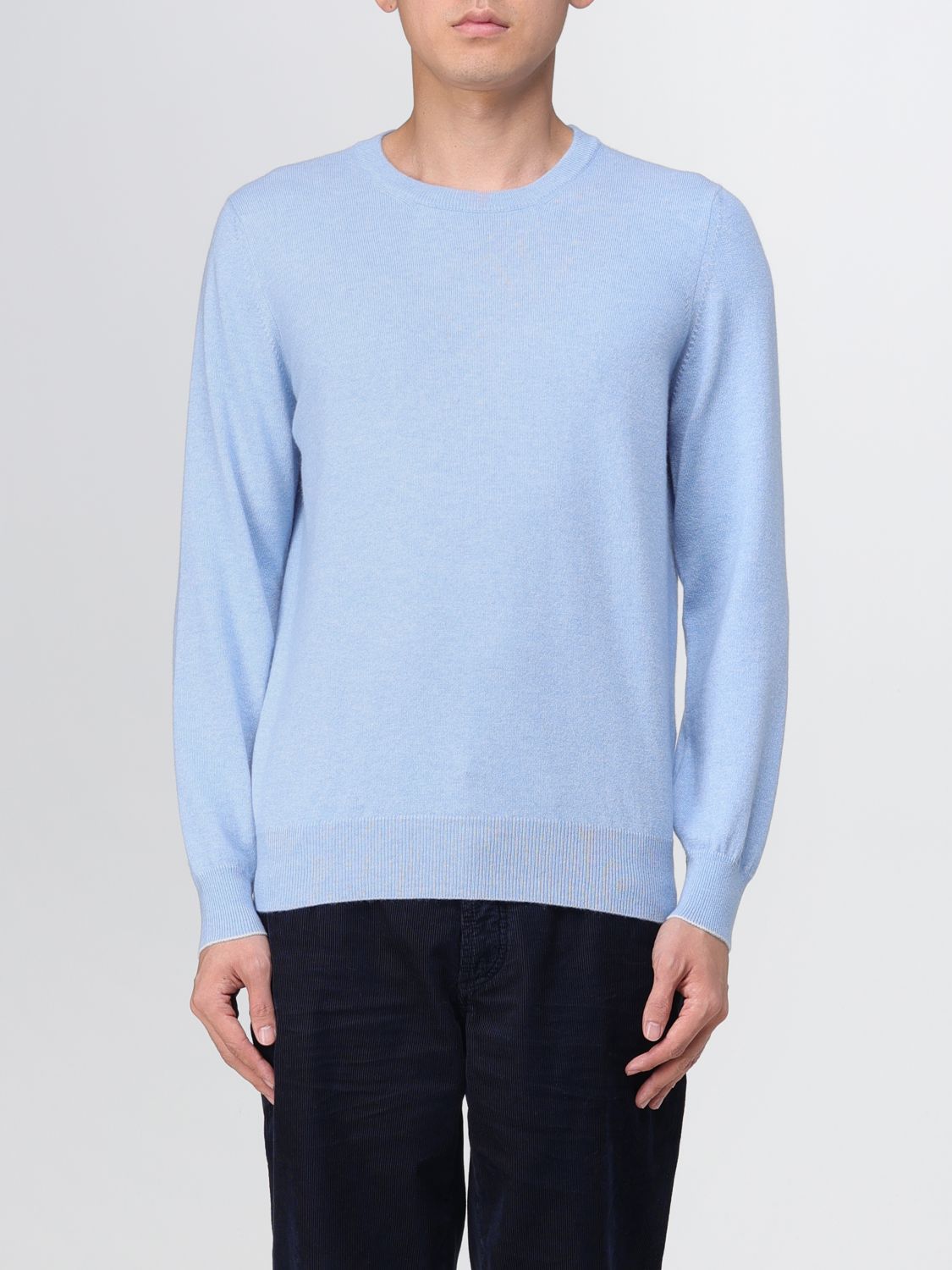 Sweater Men color Gnawed Blue