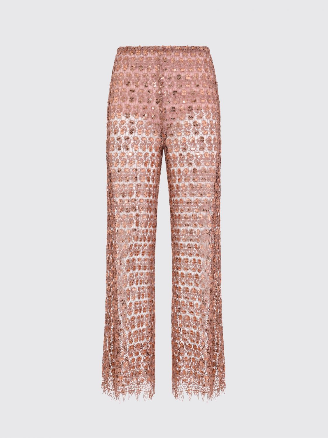 Pants Woman color Brown