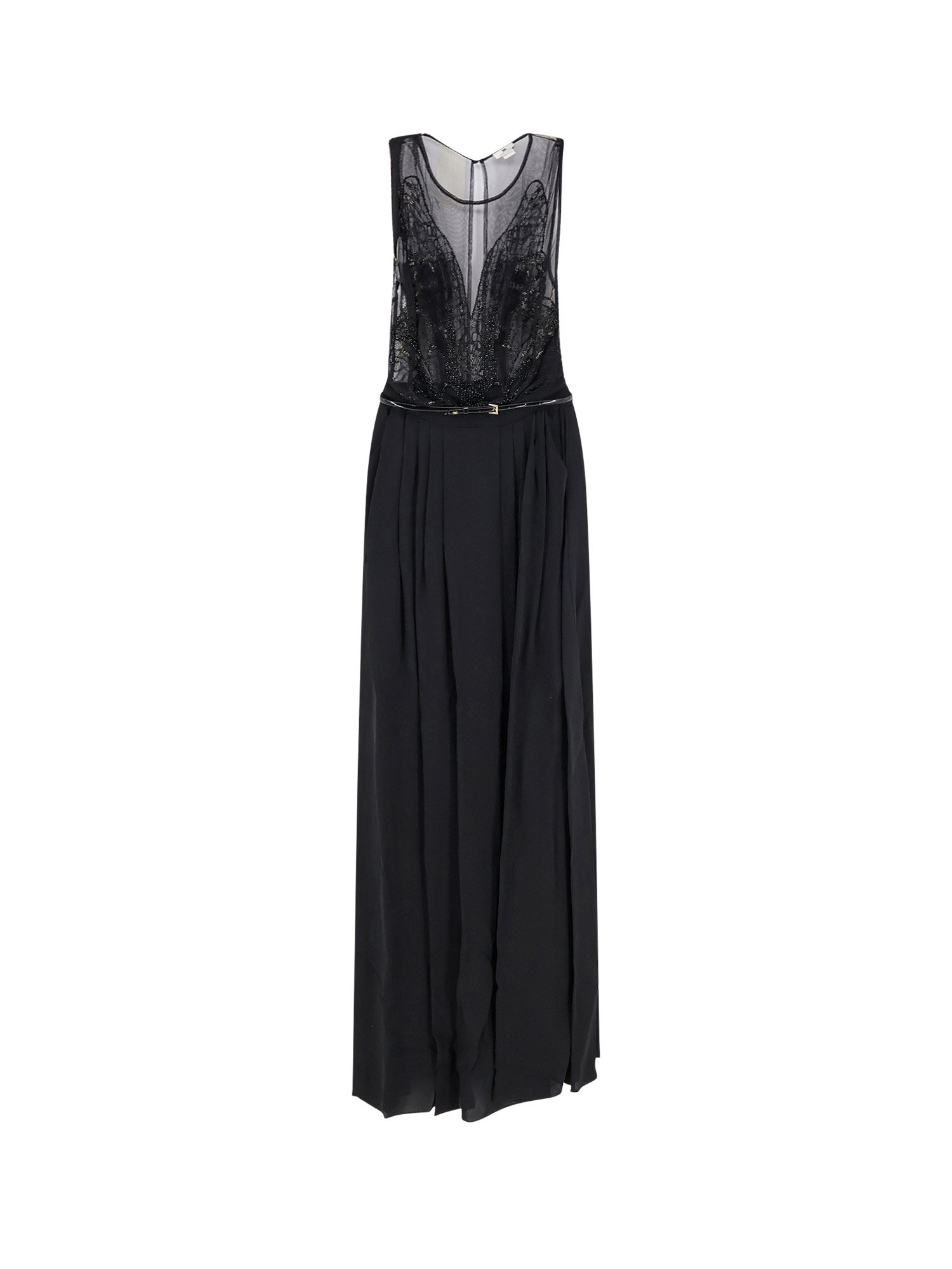 S Red Carpet Tulle And Georgette Dress