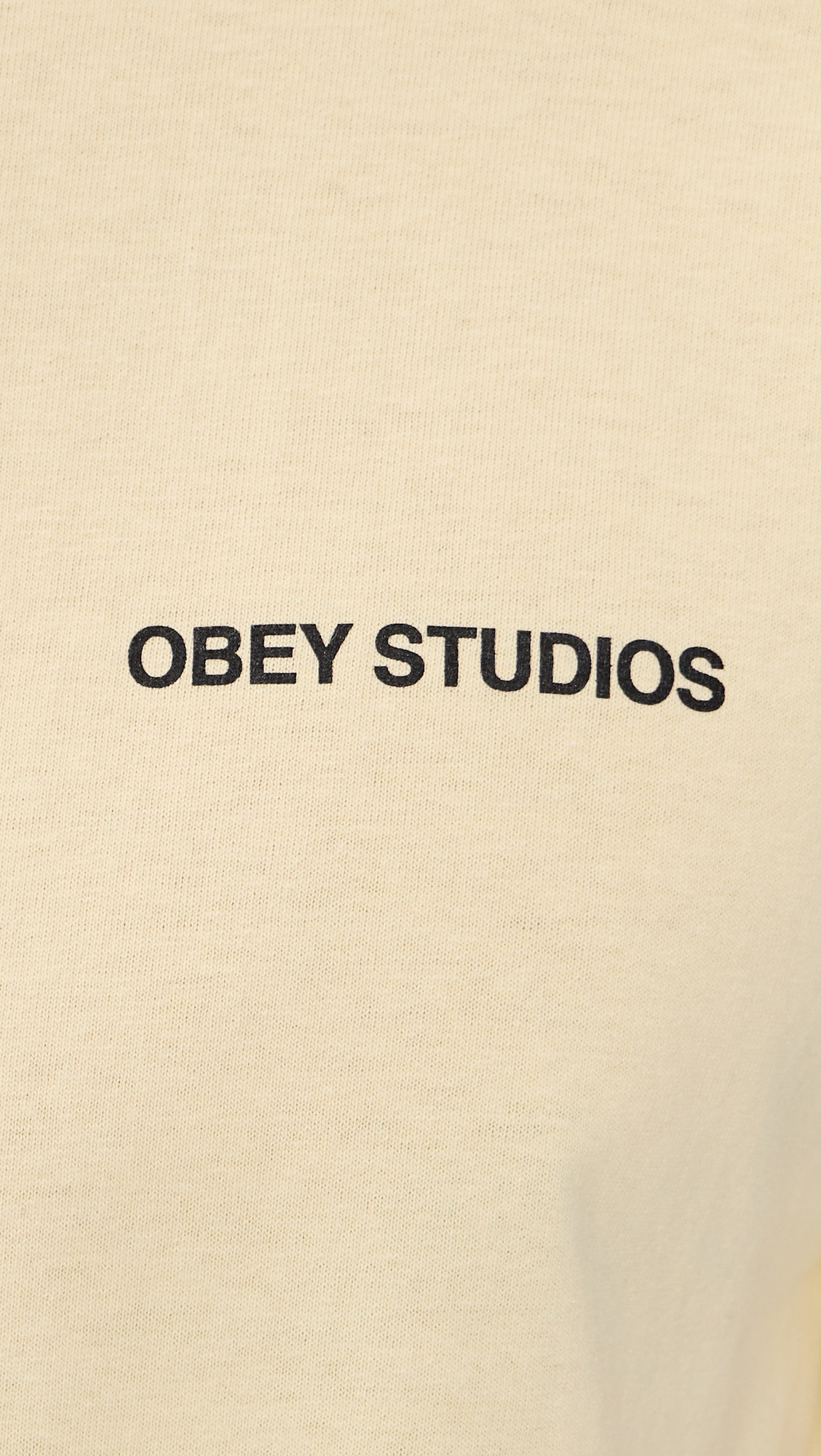 Moves Of Life Tee Pale Yellow