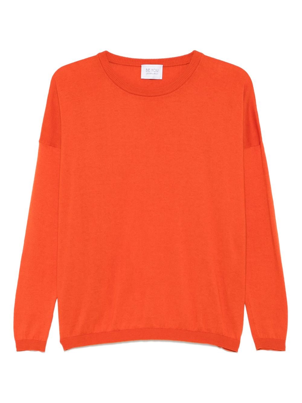 BeYou crew-neck sweater - Orange