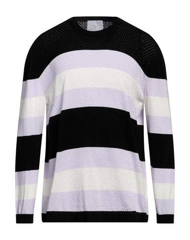Man Sweater Black Size M Cotton