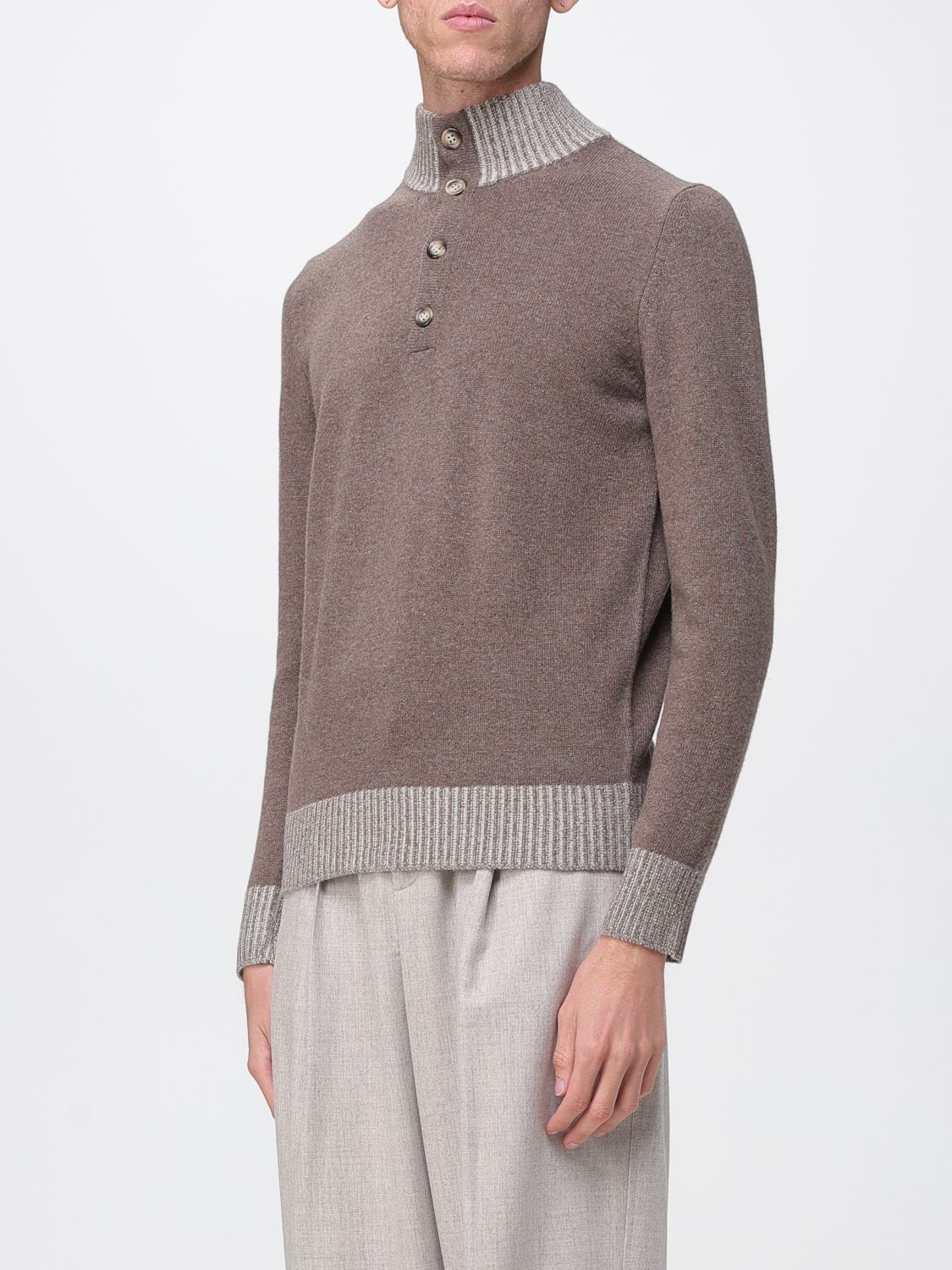 Sweater Men color Cocoa