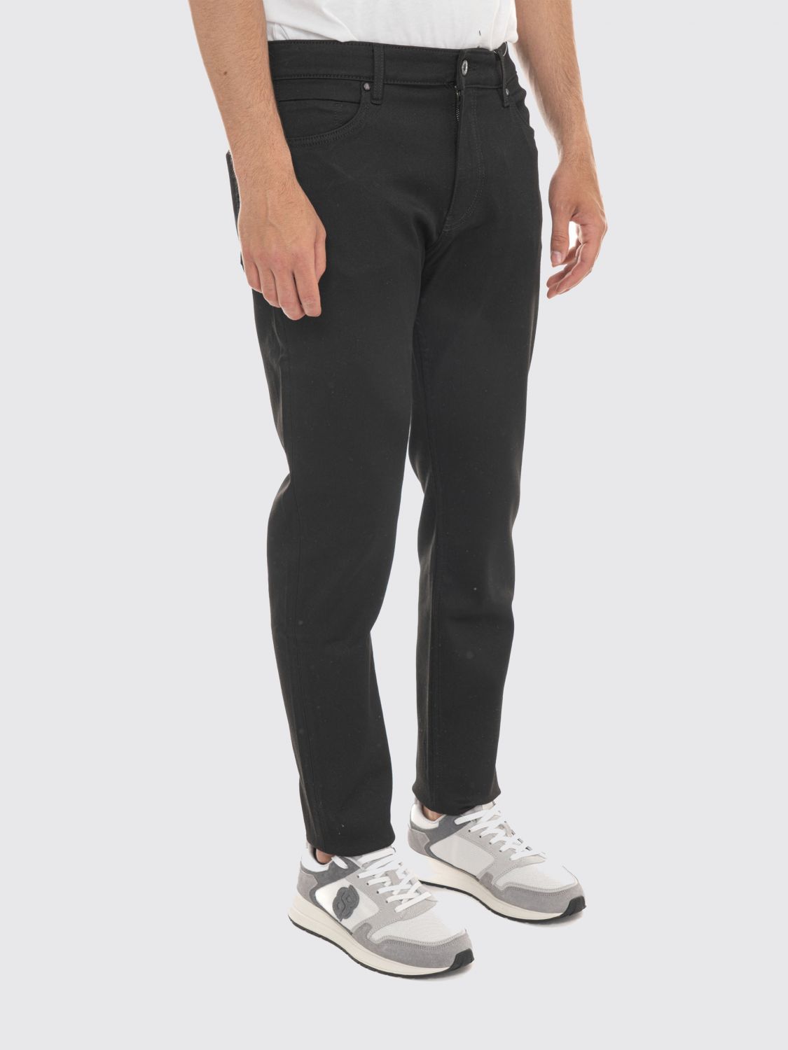 Pants Men color Black