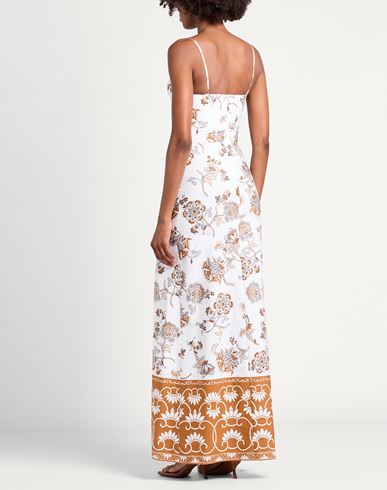 Woman Maxi dress White Size 2 Cotton