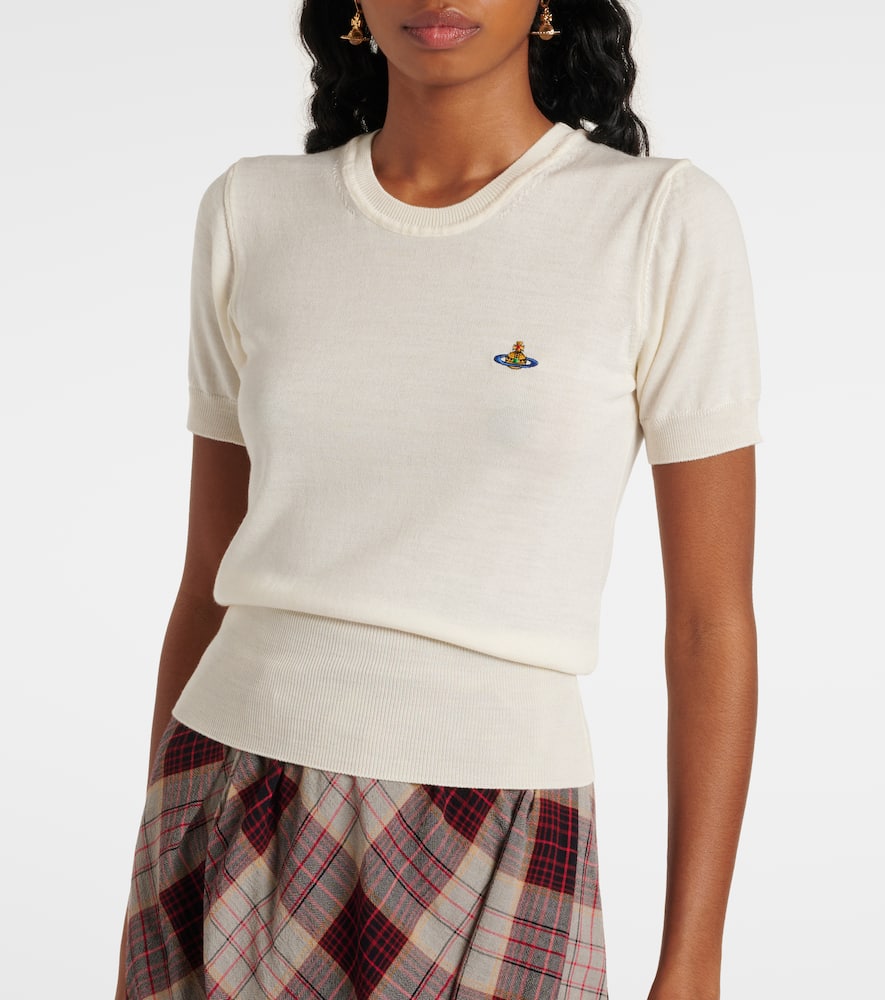 Bea wool and silk top
