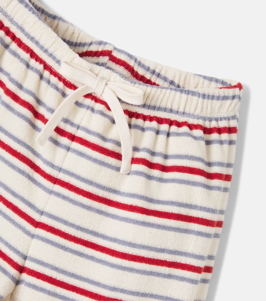 Konges Sløjd Itty striped cotton-blend terry sweatpants