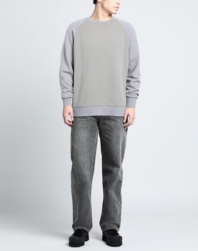 Man Sweatshirt Grey Size XS Cotton, Nylon, Merino Wool, Elastane